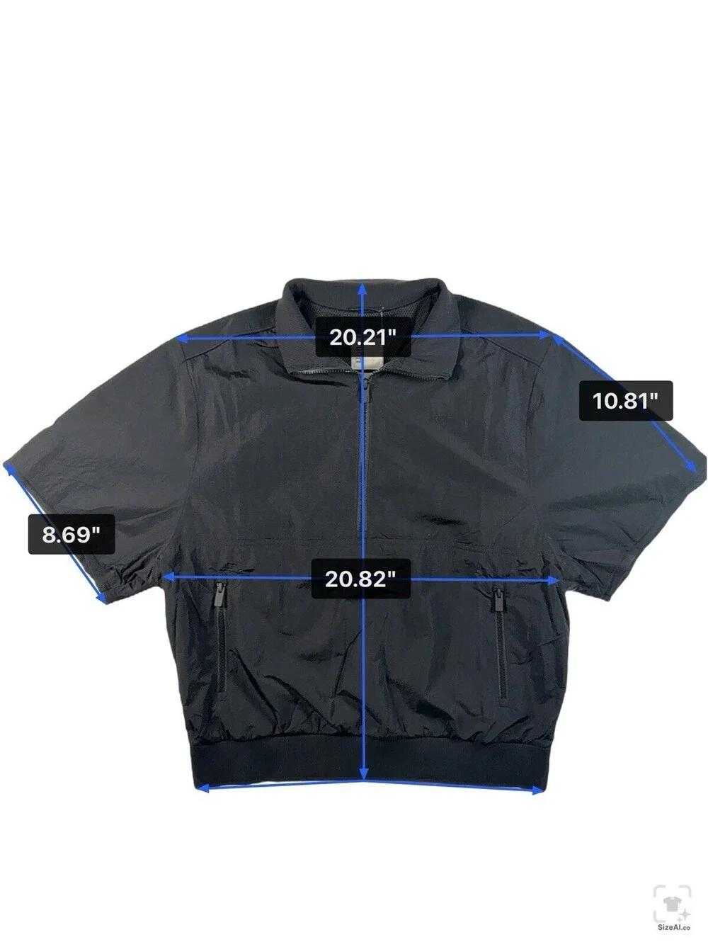 Vuori Men’s Retrograde Small Windbreaker 1/4 Zip Pullover Jacket New With Tags